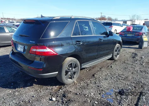2013 Mercedes-Benz Ml 350 4Matic из США, поврежденный, VIN 4JGDA5HB0DA117672